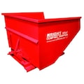 Zoro Select Self Dumping Hopper, 6000 lb., Red 20077 RED