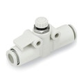Smc Speed Control Valve, 8mm Tube, 1/4 In AS2052F-08