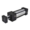 Speedaire Air Cylinder, 2 1/2 in Bore, 5 in Stroke, NFPA Double Acting 5VED7