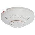 Edwards Signaling Heat Detector, White, H 5 x L 5 In 284B-PL