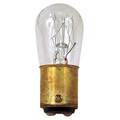 Current GE LIGHTING 6.0W, S6 Incandescent Light Bulb 6S6DC-130V | Zoro