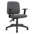 Zoro Select Desk Chairs, Fabric, Adjustable 1FAL5