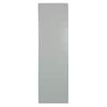 Asi Global Partitions 58" x 22" Panel Toilet Partition, Honeycomb, Gray 40-7132150-25