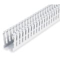 Abb Installation Products Wire Duct, Narrow Slot, White, Width 1.5 In TY15X2NPW6