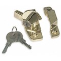 Zoro Select Window Sash Lock, Brass, 2 1/2 In L 1HFL8