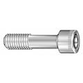 Zoro Select 1/2"-20 Socket Head Cap Screw, Plain 18-8 Stainless Steel, 4 in Length 1GY82