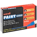 Uni-Paint Permanent Paint Marker, Medium Tip, Blue Color Family, Paint 63603