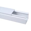 Panduit Wire Duct, Hinging Cover, White, L 6 Ft HS2X4WH6NM