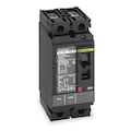 Square D Molded Case Circuit Breaker, 250 A, 600V AC, 2 Pole, Free Standing Mounting Style, JD Series JDL26250