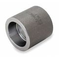 Zoro Select 3/8" Black Forged Steel Coupling 1MNW8