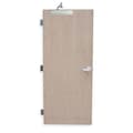 Ceco Security Door, RH, 80" H, 36" W, 1-3/4" Thick, Red Oak Veneer, Type: 3 RSHL-7-3068-RH-ST