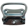 Zoro Select Chest Handle, Steel, 2 3/4 In L, Zinc, Unthr. Through Holes 1WAF8