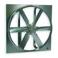 Dayton Standard Duty Exhaust Fan with Motor and Drive Package, 20 in Blade Dia, 115/208-230V AC, 1/2 hp 7AD26