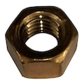 Zoro Select Hex Nut, 3/4"-10, Silicon Bronze, Not Graded, Plain, 41/64 in Ht 1WE56