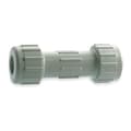 Zoro Select PVC Coupling, Compression, 2-1/2" Pipe Size 160-109
