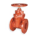 Nibco Gate Valve, Class 125, 8 In., Flange F619RW 8