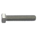 Zoro Select #10-24 x 3/8 in Hex Hex Machine Screw, Plain 18-8 Stainless Steel, 100 PK U51016.019.0037