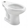 American Standard Toilet Bowl, 1.1 to 1.6 gpf, Flushometer, Floor Mount, Elongated, White 3043001.020