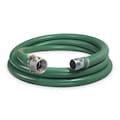 Continental 4" ID x 20 ft PVC Discharge & Suction Hose GN 1ZMW8