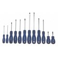 Westward Screwdriver Set, Slotted/Phillips, 12 Pc 1CLF8