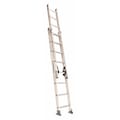 Louisville Aluminum Extension Ladder, 300 lb Load Capacity AE2216