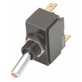 Carling Technologies Toggle Switch, SPST, 3 Connections, On/Off, 3/4 hp, 20A @ 12V LT-1511-610-012