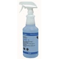 Diversey 32 oz. Clear, Polyethylene Preprinted Trigger Spray Bottle D95224978
