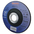 Westward Depressed Center Wheels, Type 27, 4 in Dia, 1/8" Thick, 5/8" Arbor Hole Size, Silicon Carbide 10L211