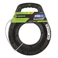 Greenlee Fish Tape, 1/8 In x 250 ft, Steel FTS438DL-250