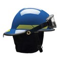Bullard Fire Helmet, Blue, Fiberglass FXSBLGIZ2