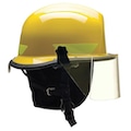 Bullard Fire/Rescue Helmet, Yellow, Thermoplastic URXYLR330