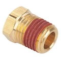 Parker Brass Hex Head Plug, MNPT, 1/2" Pipe Size VS218P-8
