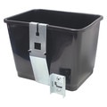 Mallory MALLORY Black Squeegee Bucket, Width: 8-1/2" 885
