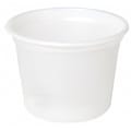 Dixie Souffle Cup 1 oz. Translucent, Plastic, Pk4800 P010BB