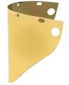 Fibre-Metal By Honeywell Faceshield Window, Propionate, Gold 4199GDTVGY