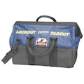 Brady Lockout Duffel Bag, Unfilled, Blue/Black LK980E