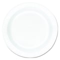 Dart Foam, Plate, Round, 9", White, PK500 9PWCR