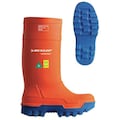 Dunlop Size 7 Men's Steel Knee Boots, Orange E662343