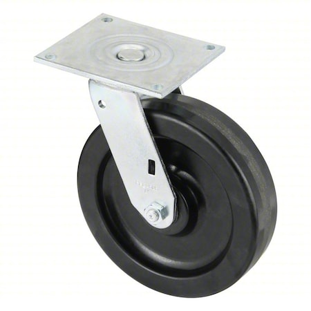 Zoro Select Plate Caster, Swivel, Phenolic, 9 1/2"H P21S-PH080R-15