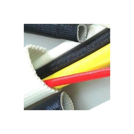 Delfingen Non Shrink Tube, 250 ft, Fiberglass, Black 122268