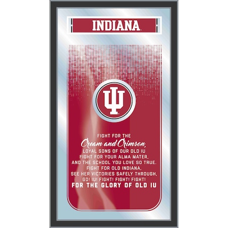 Holland Bar Stool Co Indiana 26" x 15" Fight Song Mirror MFghtIndnaU