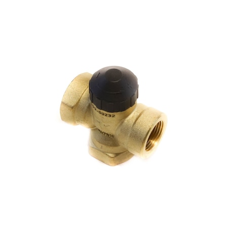 Siemens Npt 3Way 4.1Cv Zone Valve, 24VAC, 3-Way, 41 Degrees to 122 Degrees F, 3/4" NPT Inlet Size 599-00232