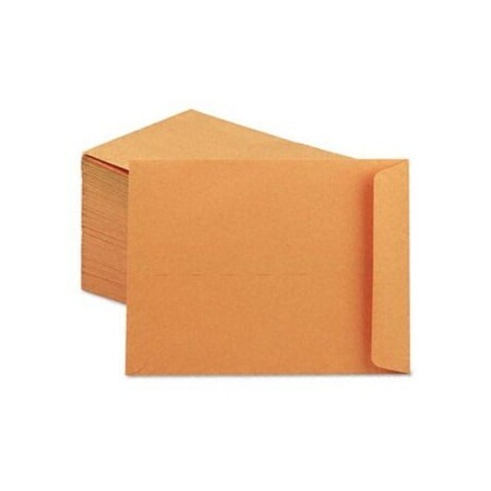 Universal One Gummed Catalog Envelopes, Gummed, 9"W x 12"H, Kraft, 250/Pack 41105