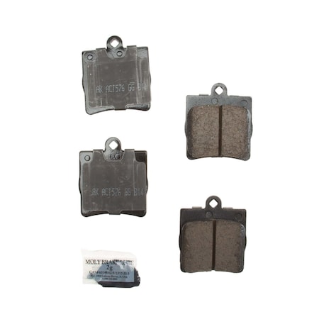 Akebono 98-11 Chry/M-Benz-C Class/Crossf-Sl:Rear Euro Pads, Eur779 EUR779