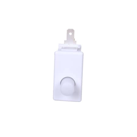 Global Refrigeration Door Switch, Push Button, SPDT, 125/250 Volt, 10 Amp 19-0969-00