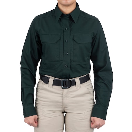 First Tactical Military Shirt, Spruce Green, Women's, XL 121006