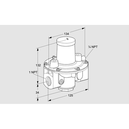Honeywell Kromschroder REG, GDJ 25TN04 0Z NOTE THIS IS GENERIC. KS03155088