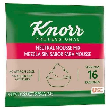 Knorr Professional Neutral Base Mousse Mix, 5.75 Ounce 4800192060