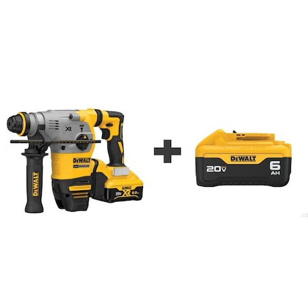 Dewalt 20V MAX Rotary Hammer + Battery DCH293R2/ DCB206