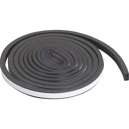M-D Building Products Building Products 10 Ft. Black Large Rubber Auto & Marine Weatherseal for All Climates 1033